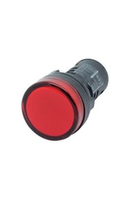 22mm LEDLİ SİNYAL LAMBASI(220V-KIRMIZI)