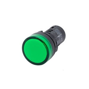 22mm LEDLİ SİNYAL LAMBASI(220V-YEŞİL)