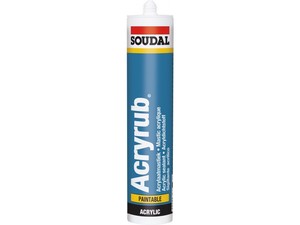 SOUDAL 500GR ACRYLIC  MASTİK BEYAZ