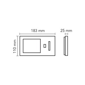  AUDIO Bus Plus BASIC 4,3'RENKLİ Monitör Kapaksız