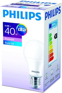  5,5W LED AMPUL BEYAZ PHILIPS