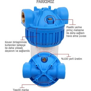  1' PLASTİK DIŞI ŞEFFAF (ARITMA İÇİN)