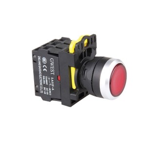 22mm STOP BUTONU(Işıksız-Kırmızı)