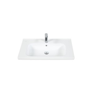 CREAVİT LAVABO DOLAP UYUMLU ETAJERLİ 45x70 CM İDEAL ID070