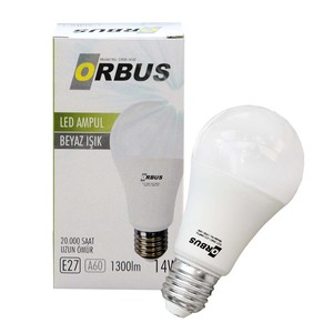 14W LED AMPUL ORBUS (6500k)